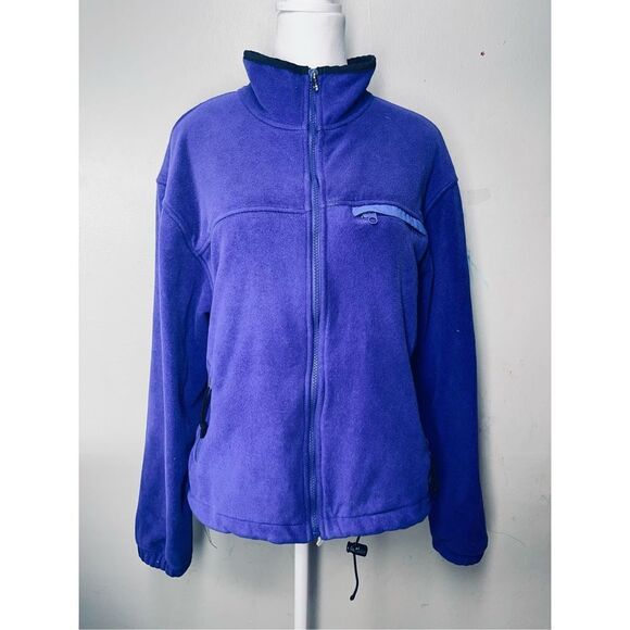 LL Bean Windblock Fleece purple Size L - Picture 2 of 8